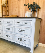 Load image into Gallery viewer, Stunning Large Vintage Long Dresser or Buffet