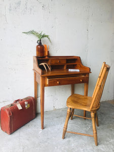 Beautiful Petite Vintage Writing Desk