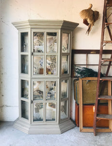 Awesome Glass Front Curio Display Cabinet