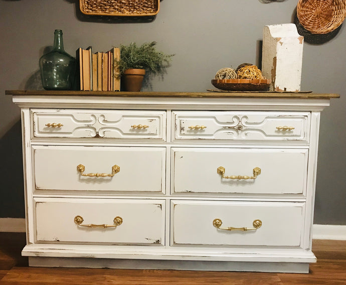 Beautiful Rustic Chic Buffet or Dresser