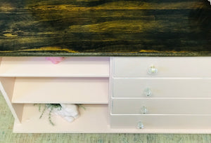 Adorable Pink Dresser or Changing Table