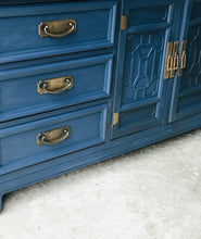 Load image into Gallery viewer, Stunning Large Vintage Buffet, Dresser, or TV Stand