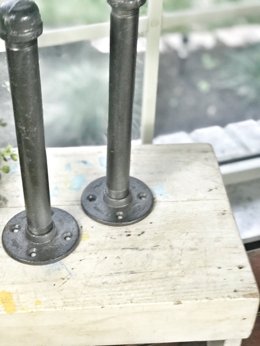 Industrial pipes (for farmhouse shelves) 2ct