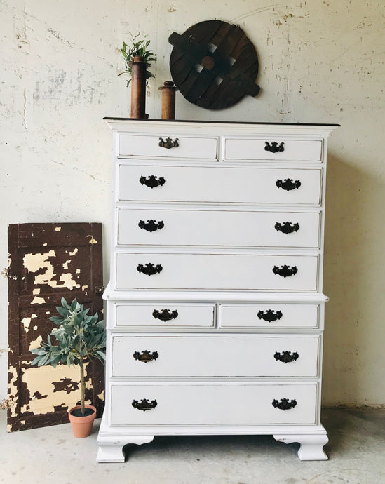 Perfect Farmhouse Tall Chest of Drawers