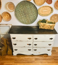 Load image into Gallery viewer, Vintage Farmhouse Buffet or Dresser