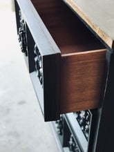 Load image into Gallery viewer, Moody Vintage Ornate Buffet, Dresser or TV Stand