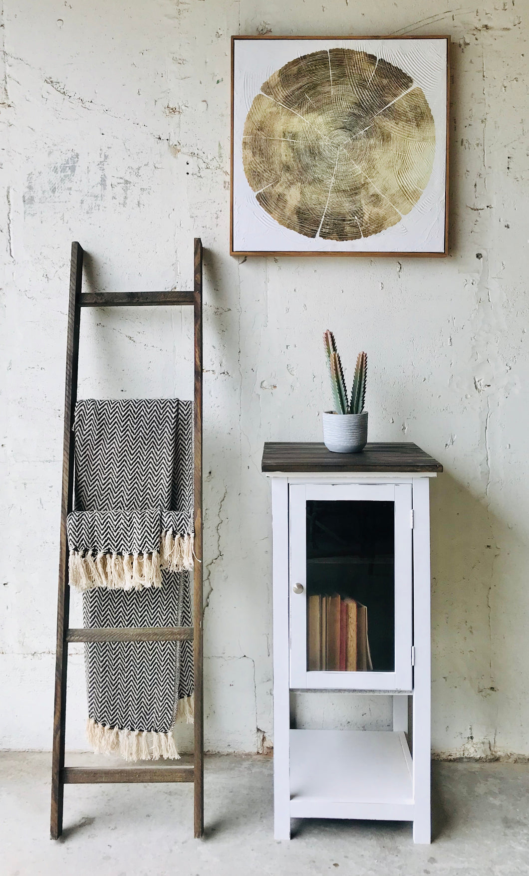 Pretty Multi-Purpose Farmhouse Cabinet