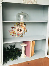 Load image into Gallery viewer, Lovely Vintage Floral Secretary Cabinet