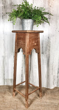 Load image into Gallery viewer, Pretty Natural Wood Plant Stand