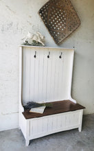 Load image into Gallery viewer, Perfect Farmhouse Mudroom Storage Bench