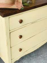 Load image into Gallery viewer, Adorable Vintage Chest of Drawers with Mirror