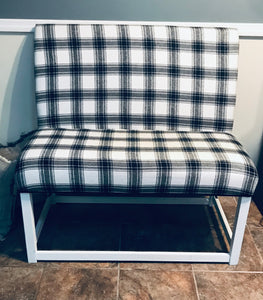 Farmhouse Entryway Banquette Bench