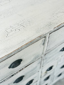 Awesome Chippy & Distressed Apothecary Cabinet