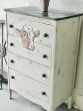 Load image into Gallery viewer, Pretty Farm Inspired Chest of Drawers
