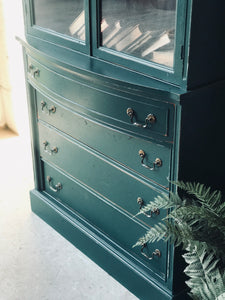 Chippy & Distressed Antique China Cabinet