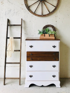 Adorable Farmhouse Chest of Drawers