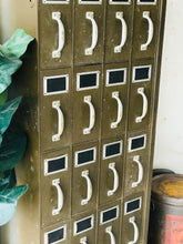 Load image into Gallery viewer, Amazing Vintage Industrial Parts Cabinet