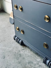 Load image into Gallery viewer, Pretty Vintage Waterfall Chest of Drawers