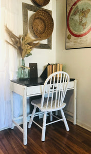 Unique Small Farmhouse Desk & Chair