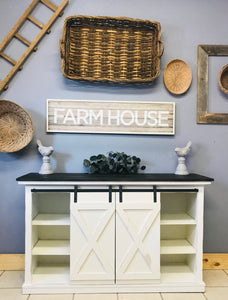 Beautiful Chippy Farmhouse TV Stand