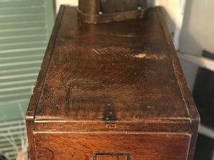 Amazing Solid Oak “Weis” File Cabinet