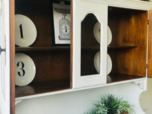 Load image into Gallery viewer, Stunning Vintage Farmhouse Hutch Cabinet