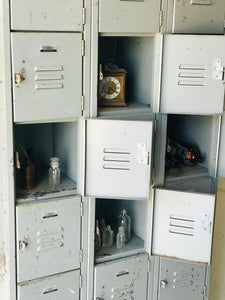 Amazing Vintage Industrial Metal Lockers