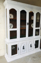 Load image into Gallery viewer, Beautiful Large Vintage Farmhouse China Cabinet
