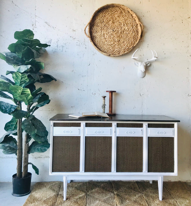 Amazing Vintage Console Decorative TV Stand or Buffet