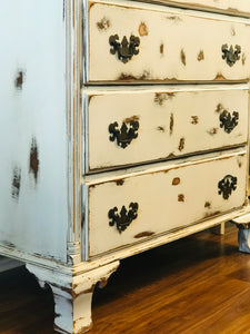 Tall Boy Farmhouse Chest of Drawers