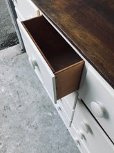 Load image into Gallery viewer, Vintage Farmhouse Long or Tall Dresser