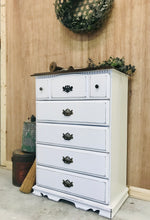 Load image into Gallery viewer, Rustic Farmhouse Chest of Drawers