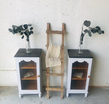 Load image into Gallery viewer, Too Cute Small Farmhouse Nightstand Set