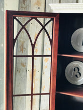 Load image into Gallery viewer, Pretty Petite Antique China Cabinet