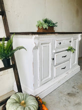 Load image into Gallery viewer, Pretty Farmhouse Buffet or Coffee Bar