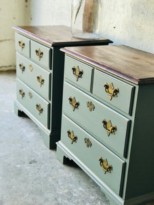 Vintage Pennsylvania House Nightstand Set