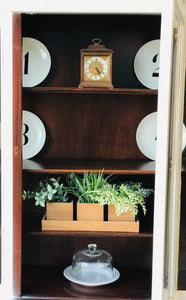 Beautiful Vintage Farmhouse China Cabinet