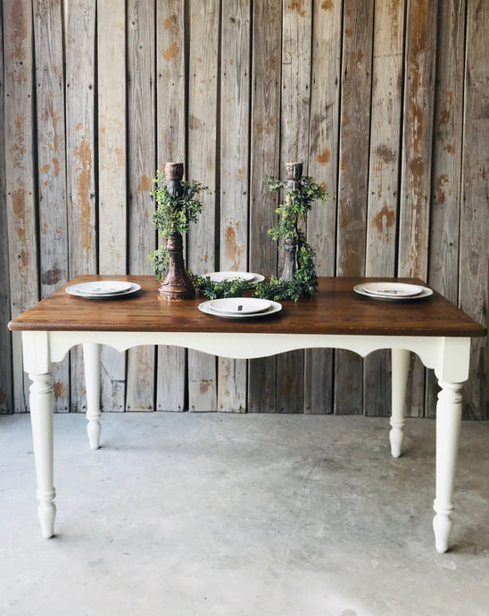 Beautiful Farmhouse Dining Table