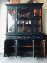 Load image into Gallery viewer, Moody Large Distressed China Cabinet
