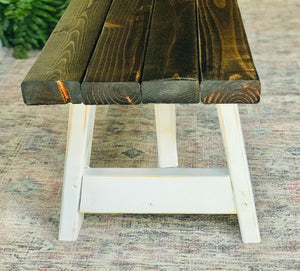 Gorgeous Farmhouse Table & Two Benches