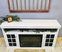 Load image into Gallery viewer, Beautiful Modern Farmhouse Fireplace Console