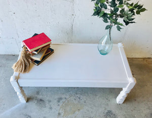 Cute Petite Farmhouse Coffee Table