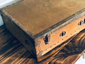 Old Army Style Storage Box