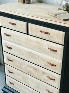 Chunky Modern Tall Chest of Drawers