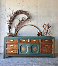Load image into Gallery viewer, Boho Style Vintage Large Dresser or Buffet