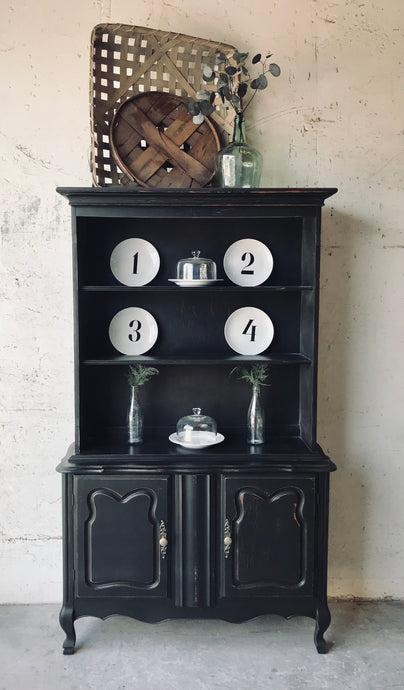 Gorgeous Vintage Open China Cabinet