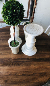 Charming Farmhouse Round or Oval Table, Two Chairs, & Bench