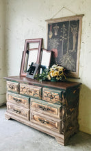 Load image into Gallery viewer, Unique Boho Distressed Long Dresser