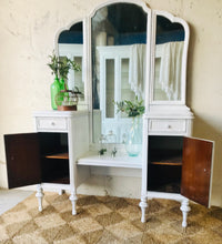 Load image into Gallery viewer, Gorgeous Vintage Shabby Chic Vanity