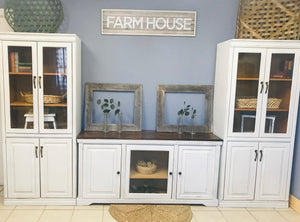 Perfect Wood Storage Tower Cabinets